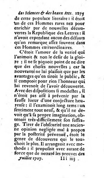 Mémoires pour l'histoire des sciences & des beaux-arts recüeillies par l'ordre de Son Altesse Serenissime Monseigneur Prince souverain de Dombes