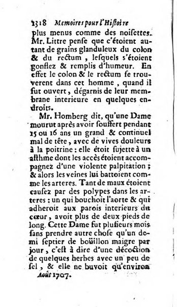 Mémoires pour l'histoire des sciences & des beaux-arts recüeillies par l'ordre de Son Altesse Serenissime Monseigneur Prince souverain de Dombes