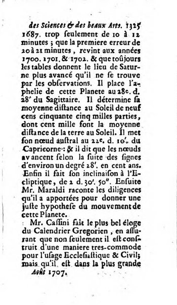 Mémoires pour l'histoire des sciences & des beaux-arts recüeillies par l'ordre de Son Altesse Serenissime Monseigneur Prince souverain de Dombes