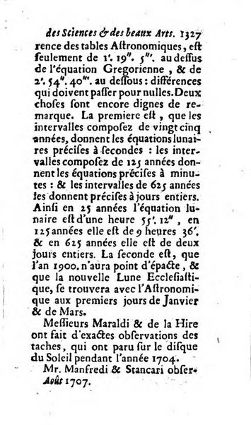 Mémoires pour l'histoire des sciences & des beaux-arts recüeillies par l'ordre de Son Altesse Serenissime Monseigneur Prince souverain de Dombes