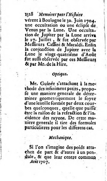 Mémoires pour l'histoire des sciences & des beaux-arts recüeillies par l'ordre de Son Altesse Serenissime Monseigneur Prince souverain de Dombes