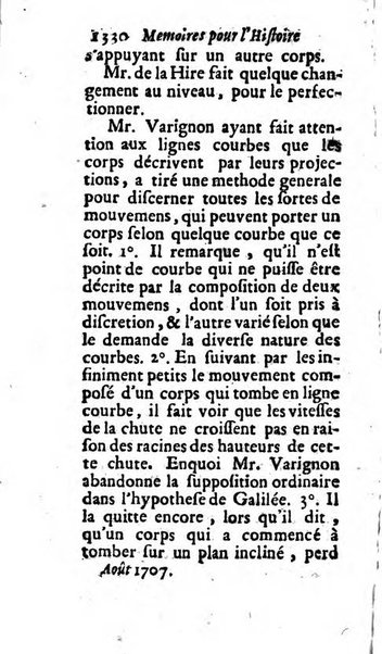 Mémoires pour l'histoire des sciences & des beaux-arts recüeillies par l'ordre de Son Altesse Serenissime Monseigneur Prince souverain de Dombes