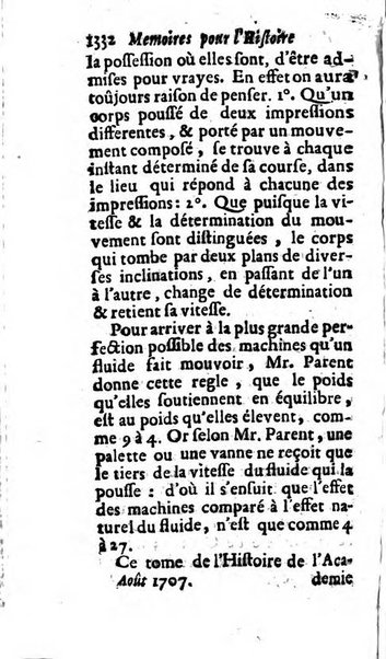 Mémoires pour l'histoire des sciences & des beaux-arts recüeillies par l'ordre de Son Altesse Serenissime Monseigneur Prince souverain de Dombes