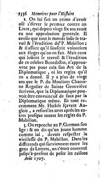 Mémoires pour l'histoire des sciences & des beaux-arts recüeillies par l'ordre de Son Altesse Serenissime Monseigneur Prince souverain de Dombes