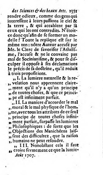 Mémoires pour l'histoire des sciences & des beaux-arts recüeillies par l'ordre de Son Altesse Serenissime Monseigneur Prince souverain de Dombes