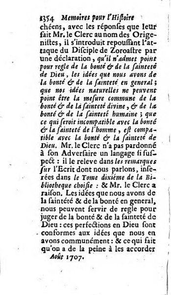 Mémoires pour l'histoire des sciences & des beaux-arts recüeillies par l'ordre de Son Altesse Serenissime Monseigneur Prince souverain de Dombes