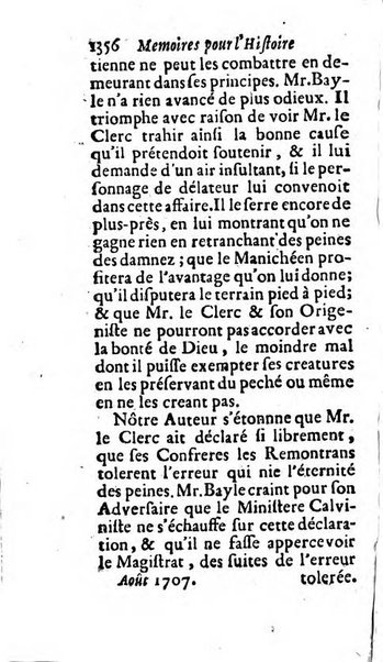 Mémoires pour l'histoire des sciences & des beaux-arts recüeillies par l'ordre de Son Altesse Serenissime Monseigneur Prince souverain de Dombes