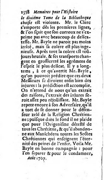 Mémoires pour l'histoire des sciences & des beaux-arts recüeillies par l'ordre de Son Altesse Serenissime Monseigneur Prince souverain de Dombes