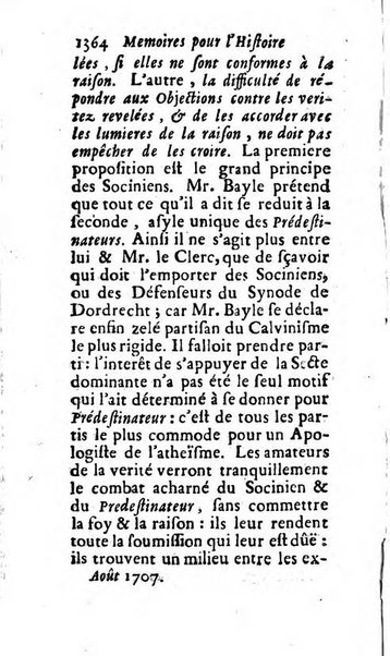 Mémoires pour l'histoire des sciences & des beaux-arts recüeillies par l'ordre de Son Altesse Serenissime Monseigneur Prince souverain de Dombes