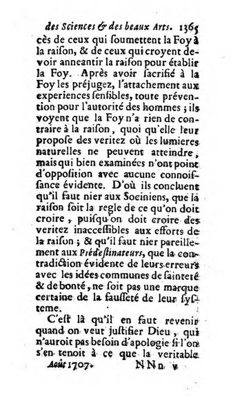 Mémoires pour l'histoire des sciences & des beaux-arts recüeillies par l'ordre de Son Altesse Serenissime Monseigneur Prince souverain de Dombes