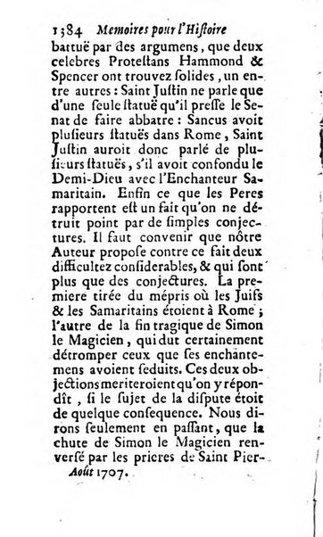 Mémoires pour l'histoire des sciences & des beaux-arts recüeillies par l'ordre de Son Altesse Serenissime Monseigneur Prince souverain de Dombes