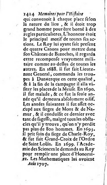 Mémoires pour l'histoire des sciences & des beaux-arts recüeillies par l'ordre de Son Altesse Serenissime Monseigneur Prince souverain de Dombes