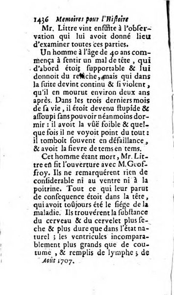 Mémoires pour l'histoire des sciences & des beaux-arts recüeillies par l'ordre de Son Altesse Serenissime Monseigneur Prince souverain de Dombes