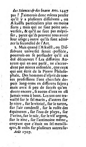 Mémoires pour l'histoire des sciences & des beaux-arts recüeillies par l'ordre de Son Altesse Serenissime Monseigneur Prince souverain de Dombes