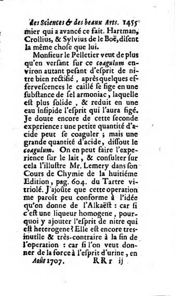 Mémoires pour l'histoire des sciences & des beaux-arts recüeillies par l'ordre de Son Altesse Serenissime Monseigneur Prince souverain de Dombes