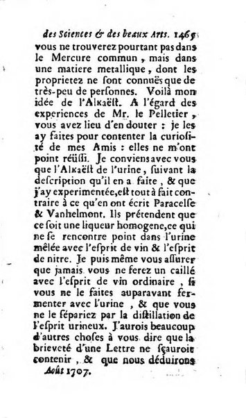 Mémoires pour l'histoire des sciences & des beaux-arts recüeillies par l'ordre de Son Altesse Serenissime Monseigneur Prince souverain de Dombes