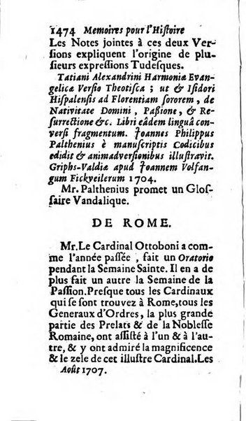 Mémoires pour l'histoire des sciences & des beaux-arts recüeillies par l'ordre de Son Altesse Serenissime Monseigneur Prince souverain de Dombes