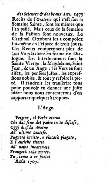 Mémoires pour l'histoire des sciences & des beaux-arts recüeillies par l'ordre de Son Altesse Serenissime Monseigneur Prince souverain de Dombes