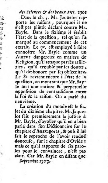 Mémoires pour l'histoire des sciences & des beaux-arts recüeillies par l'ordre de Son Altesse Serenissime Monseigneur Prince souverain de Dombes