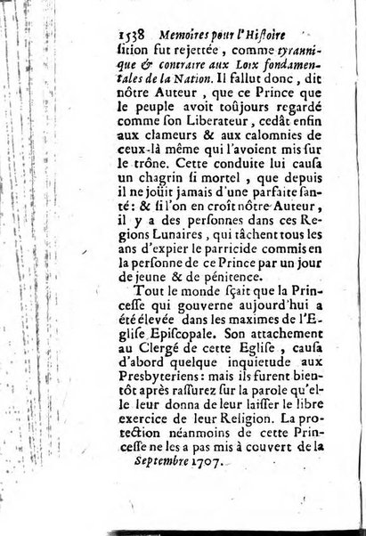 Mémoires pour l'histoire des sciences & des beaux-arts recüeillies par l'ordre de Son Altesse Serenissime Monseigneur Prince souverain de Dombes