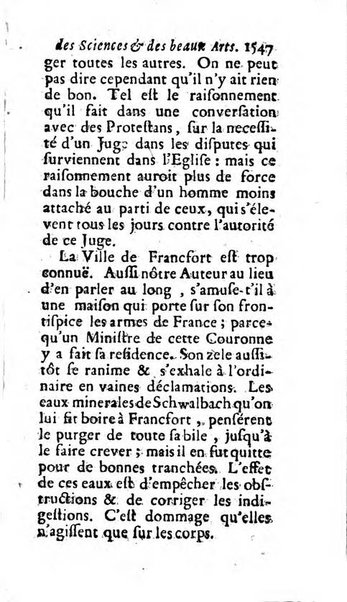 Mémoires pour l'histoire des sciences & des beaux-arts recüeillies par l'ordre de Son Altesse Serenissime Monseigneur Prince souverain de Dombes