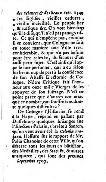 Mémoires pour l'histoire des sciences & des beaux-arts recüeillies par l'ordre de Son Altesse Serenissime Monseigneur Prince souverain de Dombes