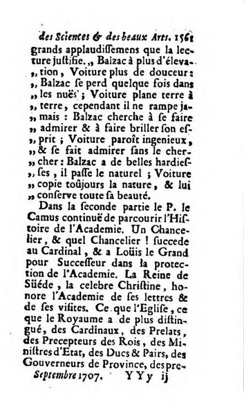 Mémoires pour l'histoire des sciences & des beaux-arts recüeillies par l'ordre de Son Altesse Serenissime Monseigneur Prince souverain de Dombes