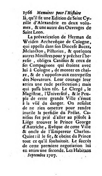 Mémoires pour l'histoire des sciences & des beaux-arts recüeillies par l'ordre de Son Altesse Serenissime Monseigneur Prince souverain de Dombes