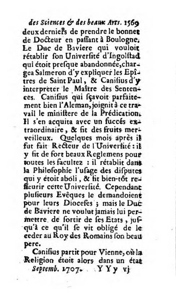 Mémoires pour l'histoire des sciences & des beaux-arts recüeillies par l'ordre de Son Altesse Serenissime Monseigneur Prince souverain de Dombes