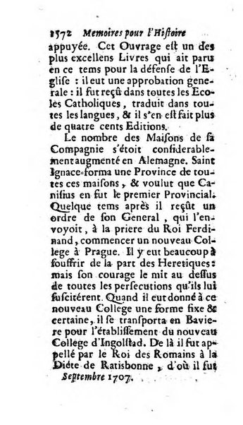 Mémoires pour l'histoire des sciences & des beaux-arts recüeillies par l'ordre de Son Altesse Serenissime Monseigneur Prince souverain de Dombes