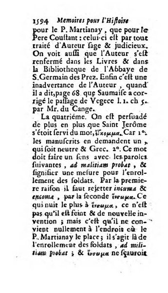 Mémoires pour l'histoire des sciences & des beaux-arts recüeillies par l'ordre de Son Altesse Serenissime Monseigneur Prince souverain de Dombes