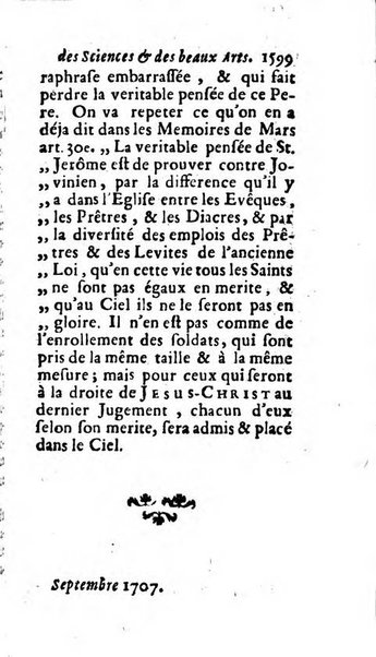 Mémoires pour l'histoire des sciences & des beaux-arts recüeillies par l'ordre de Son Altesse Serenissime Monseigneur Prince souverain de Dombes