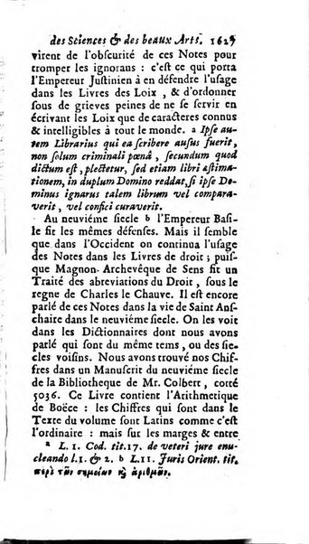 Mémoires pour l'histoire des sciences & des beaux-arts recüeillies par l'ordre de Son Altesse Serenissime Monseigneur Prince souverain de Dombes