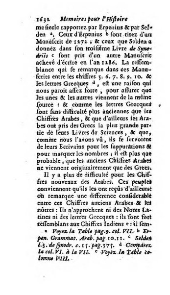 Mémoires pour l'histoire des sciences & des beaux-arts recüeillies par l'ordre de Son Altesse Serenissime Monseigneur Prince souverain de Dombes