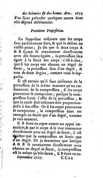 Mémoires pour l'histoire des sciences & des beaux-arts recüeillies par l'ordre de Son Altesse Serenissime Monseigneur Prince souverain de Dombes