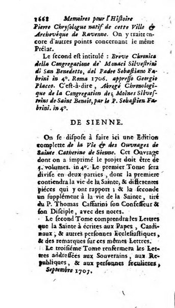 Mémoires pour l'histoire des sciences & des beaux-arts recüeillies par l'ordre de Son Altesse Serenissime Monseigneur Prince souverain de Dombes