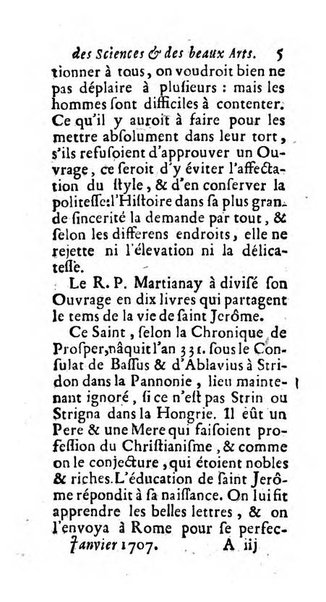 Mémoires pour l'histoire des sciences & des beaux-arts recüeillies par l'ordre de Son Altesse Serenissime Monseigneur Prince souverain de Dombes