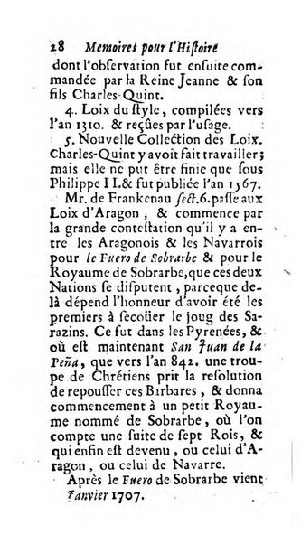 Mémoires pour l'histoire des sciences & des beaux-arts recüeillies par l'ordre de Son Altesse Serenissime Monseigneur Prince souverain de Dombes