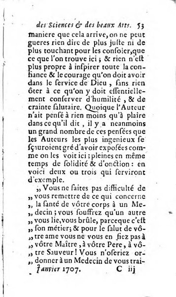 Mémoires pour l'histoire des sciences & des beaux-arts recüeillies par l'ordre de Son Altesse Serenissime Monseigneur Prince souverain de Dombes