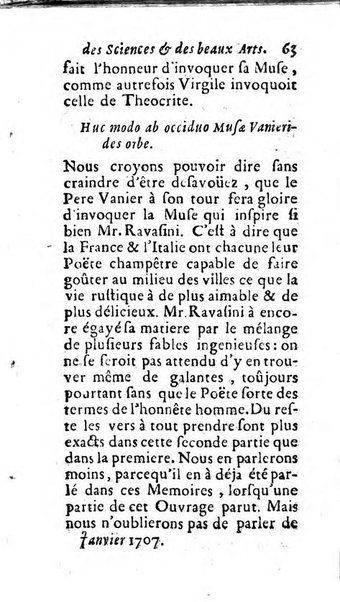 Mémoires pour l'histoire des sciences & des beaux-arts recüeillies par l'ordre de Son Altesse Serenissime Monseigneur Prince souverain de Dombes