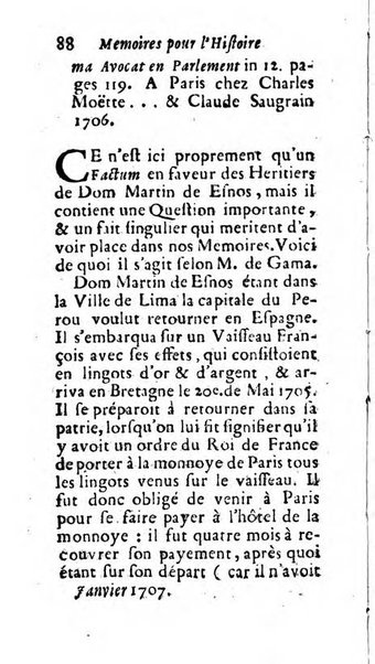 Mémoires pour l'histoire des sciences & des beaux-arts recüeillies par l'ordre de Son Altesse Serenissime Monseigneur Prince souverain de Dombes