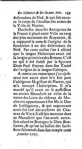 Mémoires pour l'histoire des sciences & des beaux-arts recüeillies par l'ordre de Son Altesse Serenissime Monseigneur Prince souverain de Dombes