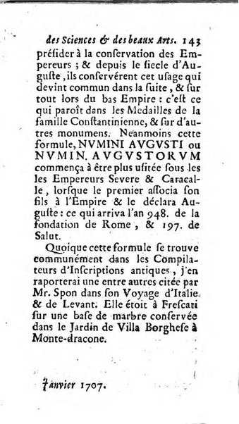 Mémoires pour l'histoire des sciences & des beaux-arts recüeillies par l'ordre de Son Altesse Serenissime Monseigneur Prince souverain de Dombes