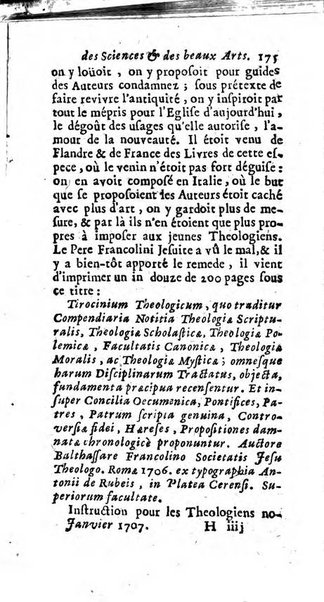 Mémoires pour l'histoire des sciences & des beaux-arts recüeillies par l'ordre de Son Altesse Serenissime Monseigneur Prince souverain de Dombes