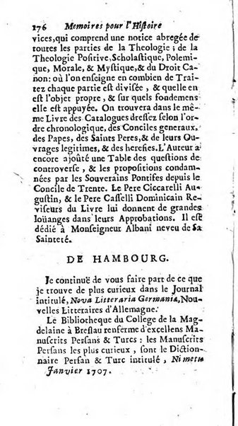 Mémoires pour l'histoire des sciences & des beaux-arts recüeillies par l'ordre de Son Altesse Serenissime Monseigneur Prince souverain de Dombes