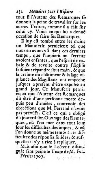 Mémoires pour l'histoire des sciences & des beaux-arts recüeillies par l'ordre de Son Altesse Serenissime Monseigneur Prince souverain de Dombes