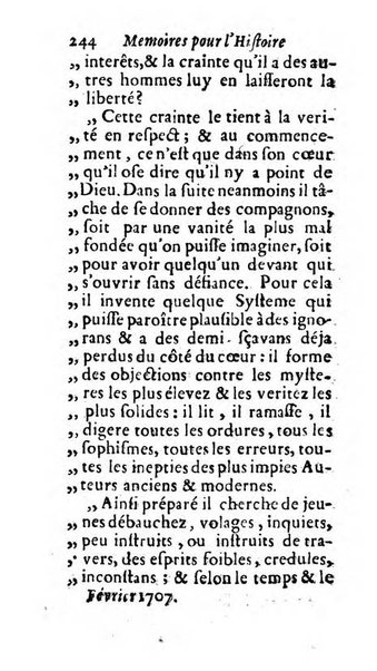 Mémoires pour l'histoire des sciences & des beaux-arts recüeillies par l'ordre de Son Altesse Serenissime Monseigneur Prince souverain de Dombes