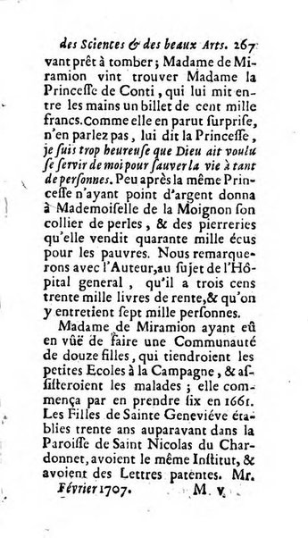 Mémoires pour l'histoire des sciences & des beaux-arts recüeillies par l'ordre de Son Altesse Serenissime Monseigneur Prince souverain de Dombes