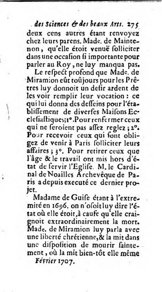 Mémoires pour l'histoire des sciences & des beaux-arts recüeillies par l'ordre de Son Altesse Serenissime Monseigneur Prince souverain de Dombes