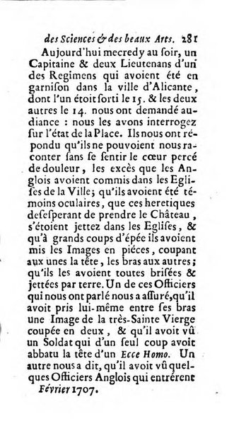 Mémoires pour l'histoire des sciences & des beaux-arts recüeillies par l'ordre de Son Altesse Serenissime Monseigneur Prince souverain de Dombes